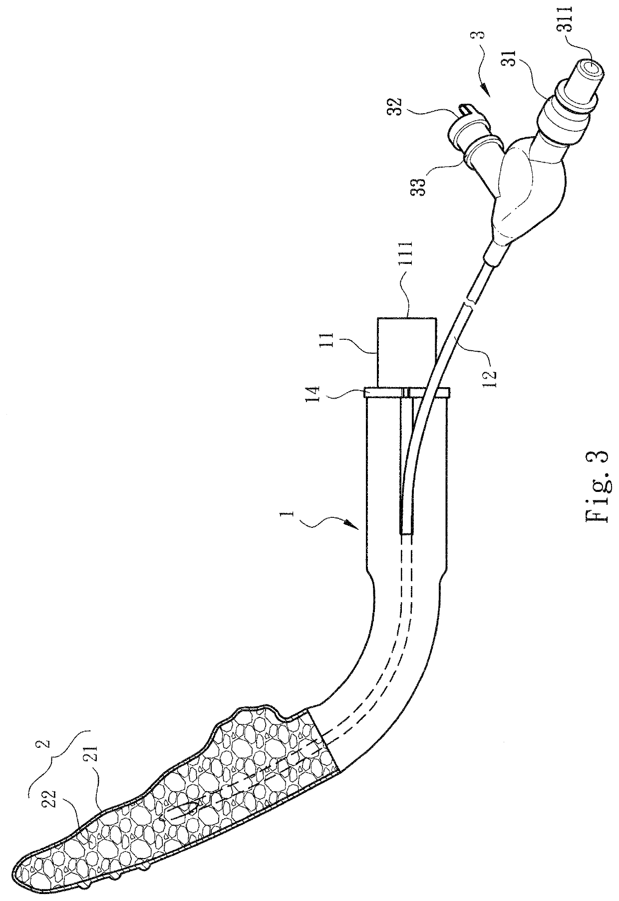 Laryngeal mask airway device