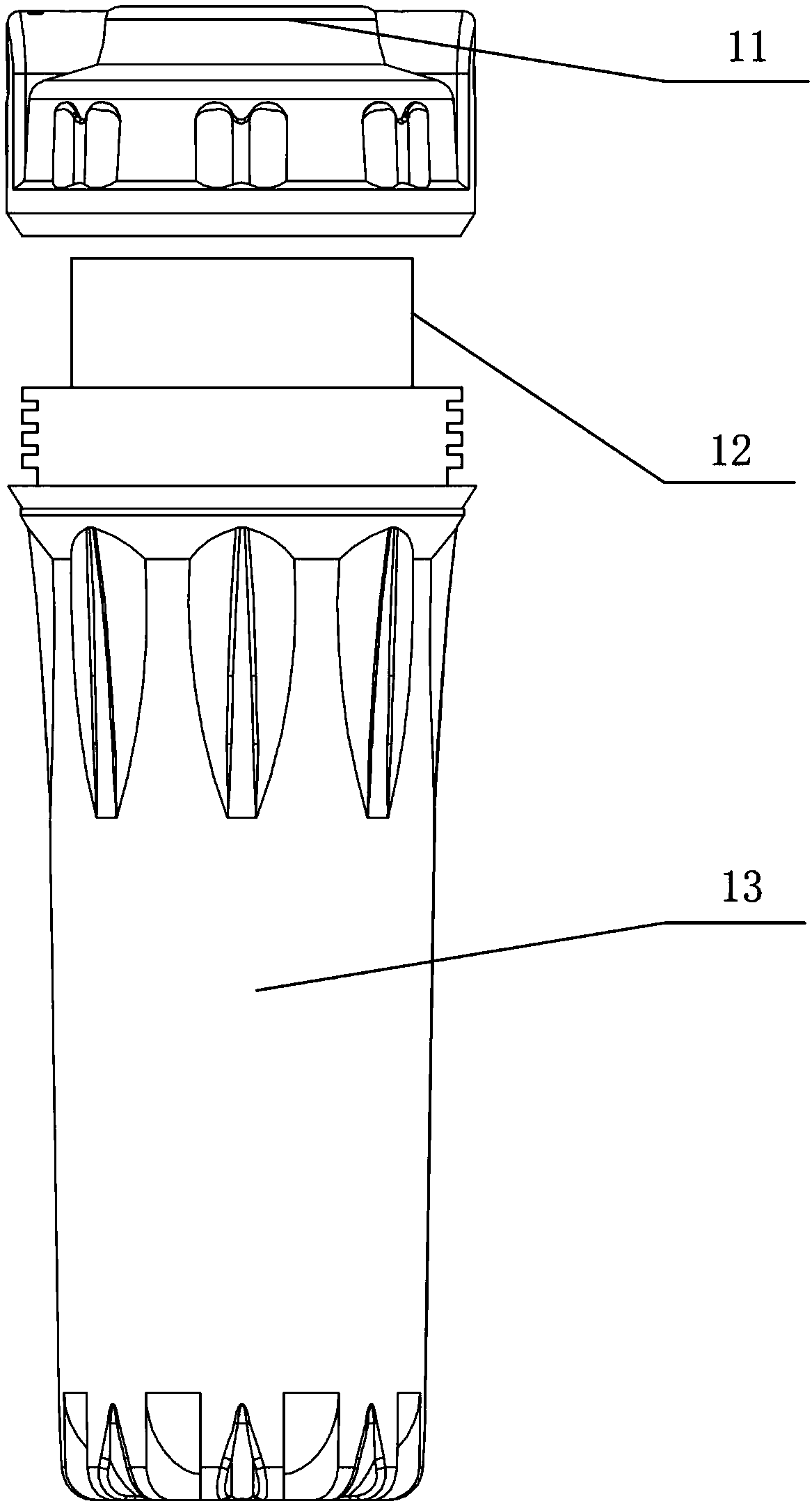 A household reverse osmosis water purifier without electricity and waste water