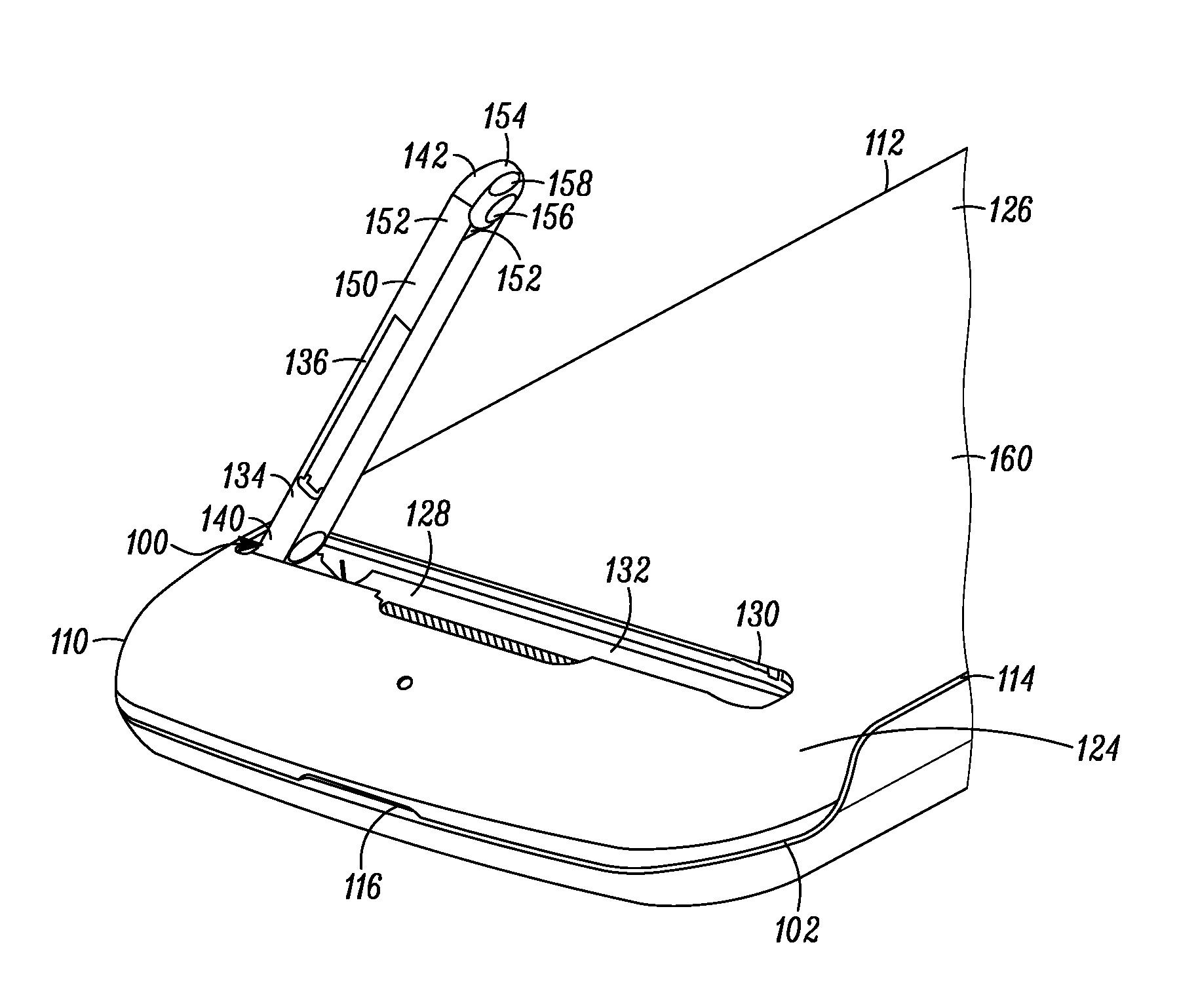 Modular kickstand mechanism