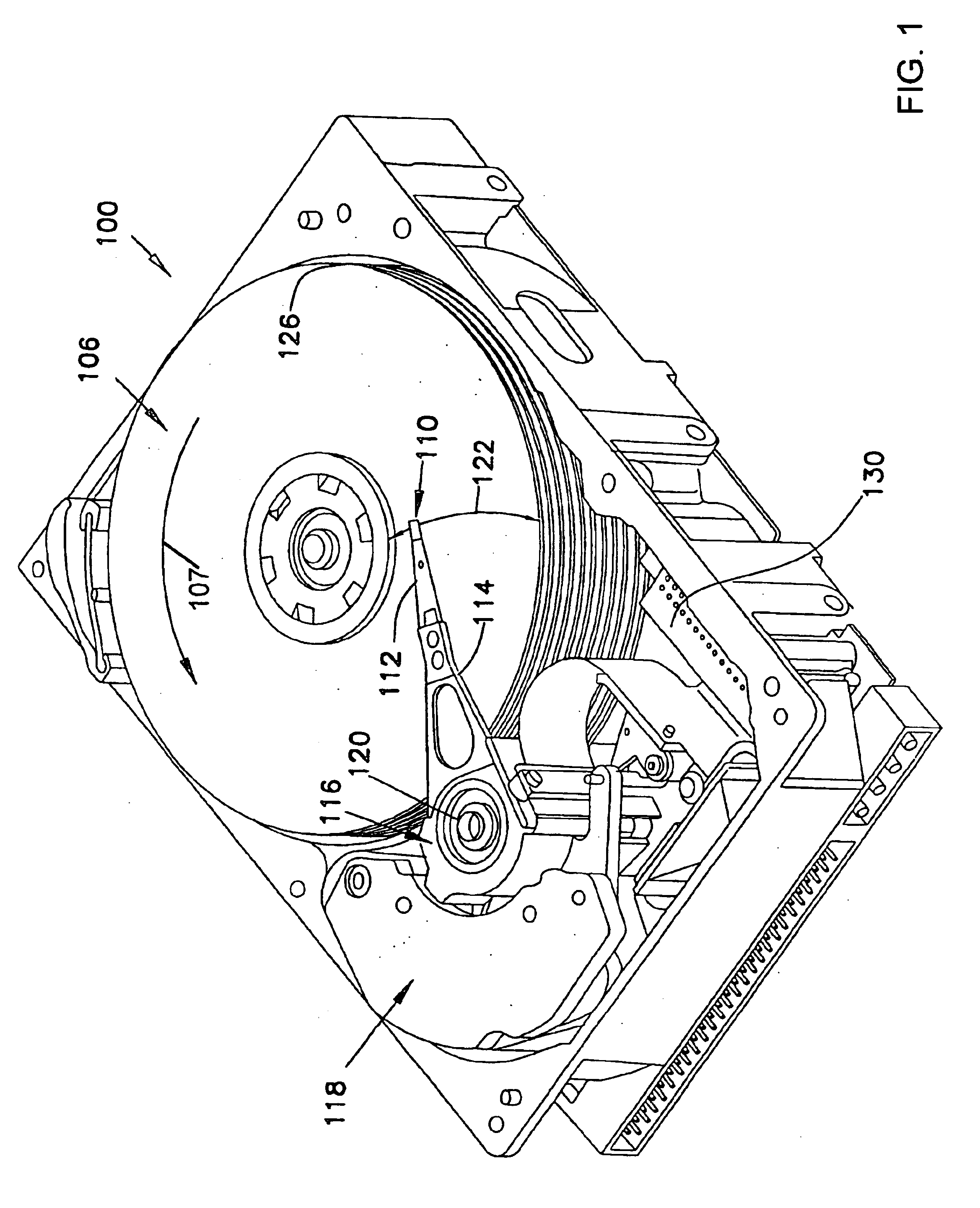 Integrated electrostatic slider fly height control