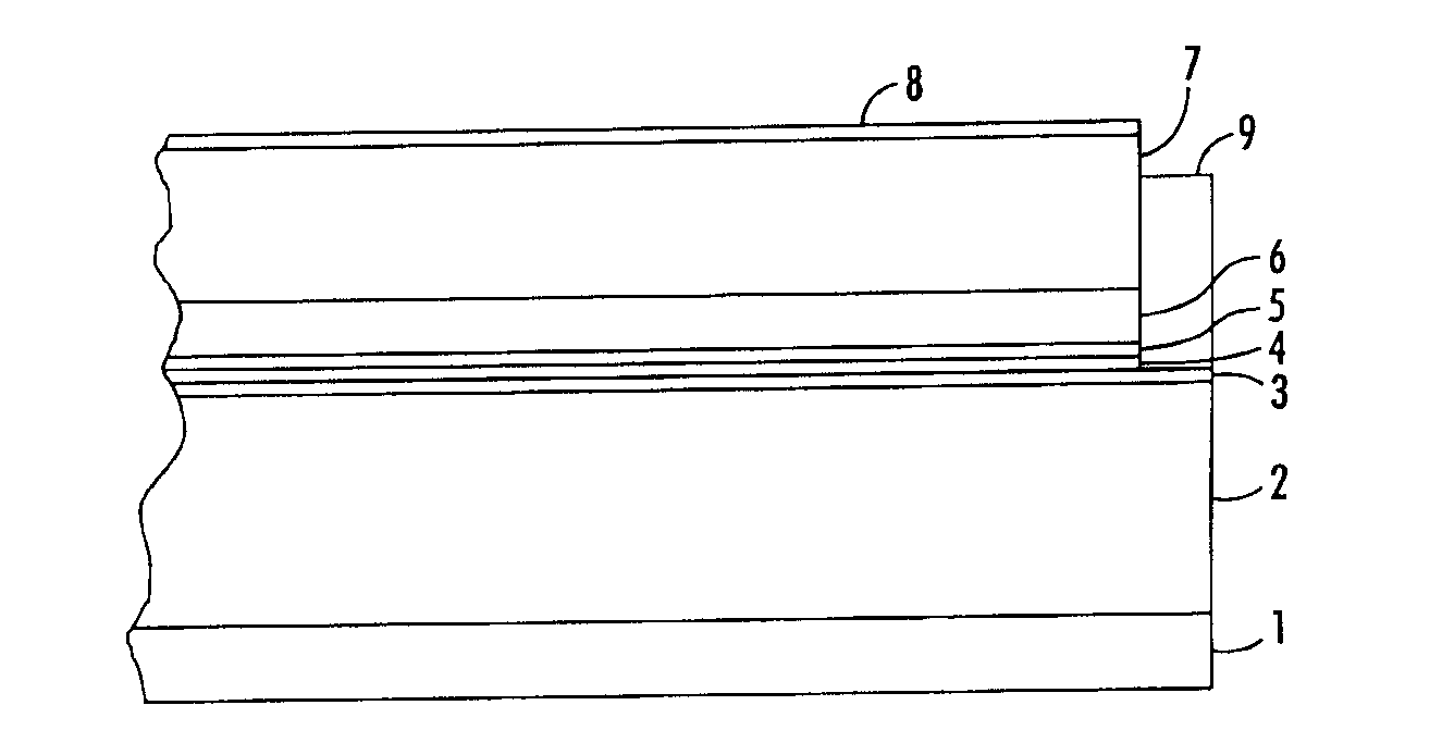 Process for preparing structured organic films (SOFS) via a pre-sof