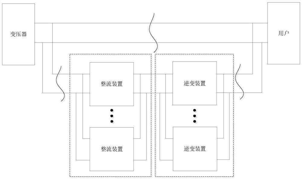 Low-voltage power distribution network tail end low-voltage treatment parallel compensation device