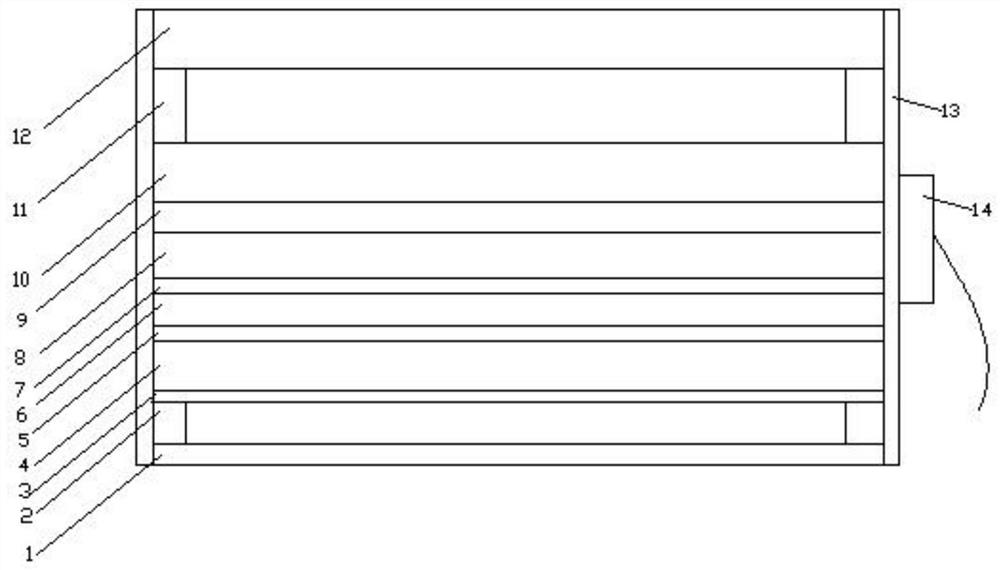 Bulletproof, radiation-proof electromagnetic signal shielding power generation glass and preparation method thereof