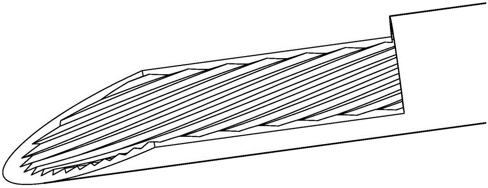 Millimeter channel type continuous preparation system