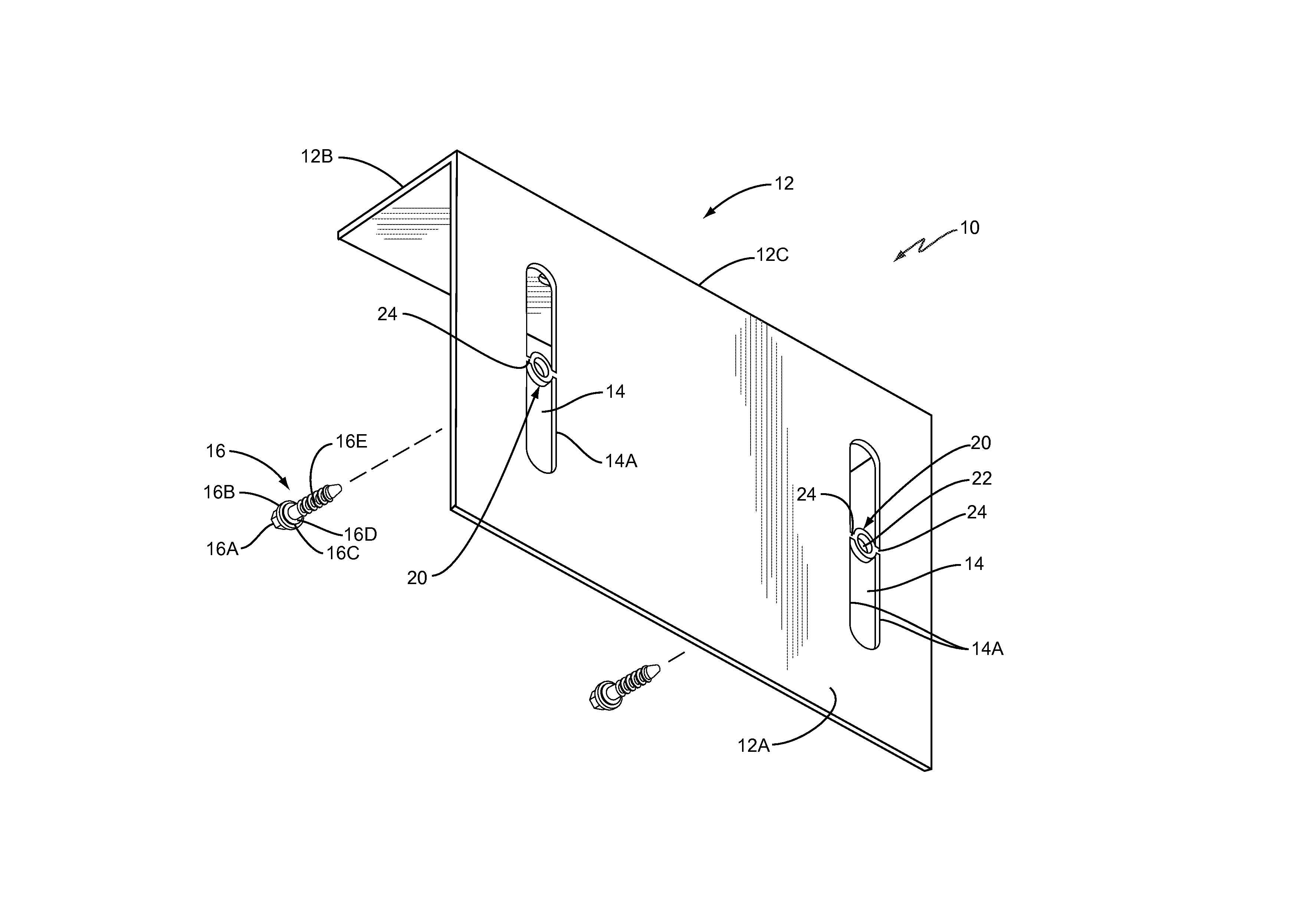 Connector for connecting building members