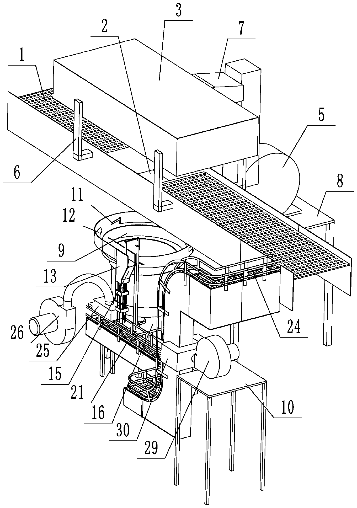 Fallen can automatic reset and transfer machine of zip-top can conveyor belt