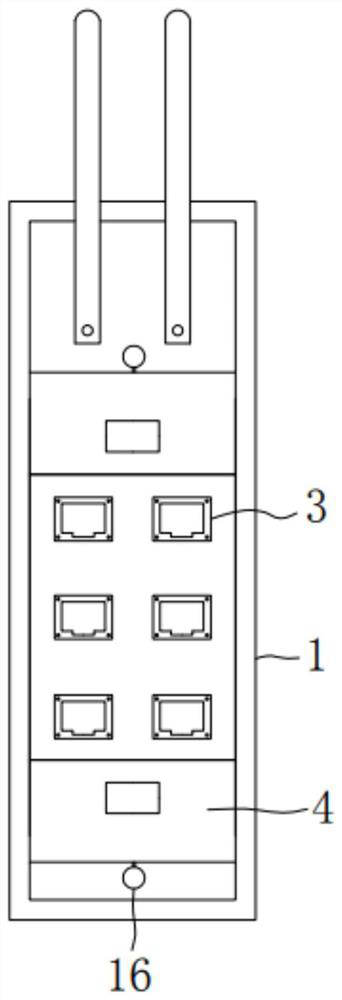 Large-scale high-cleanness fan direct-current motor data acquisition gateway