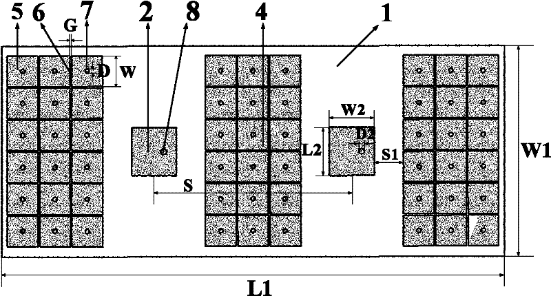 Antenna for reducing radar scattering cross section