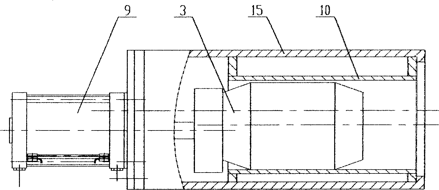 Pneumatic path drifting machine and drifting method