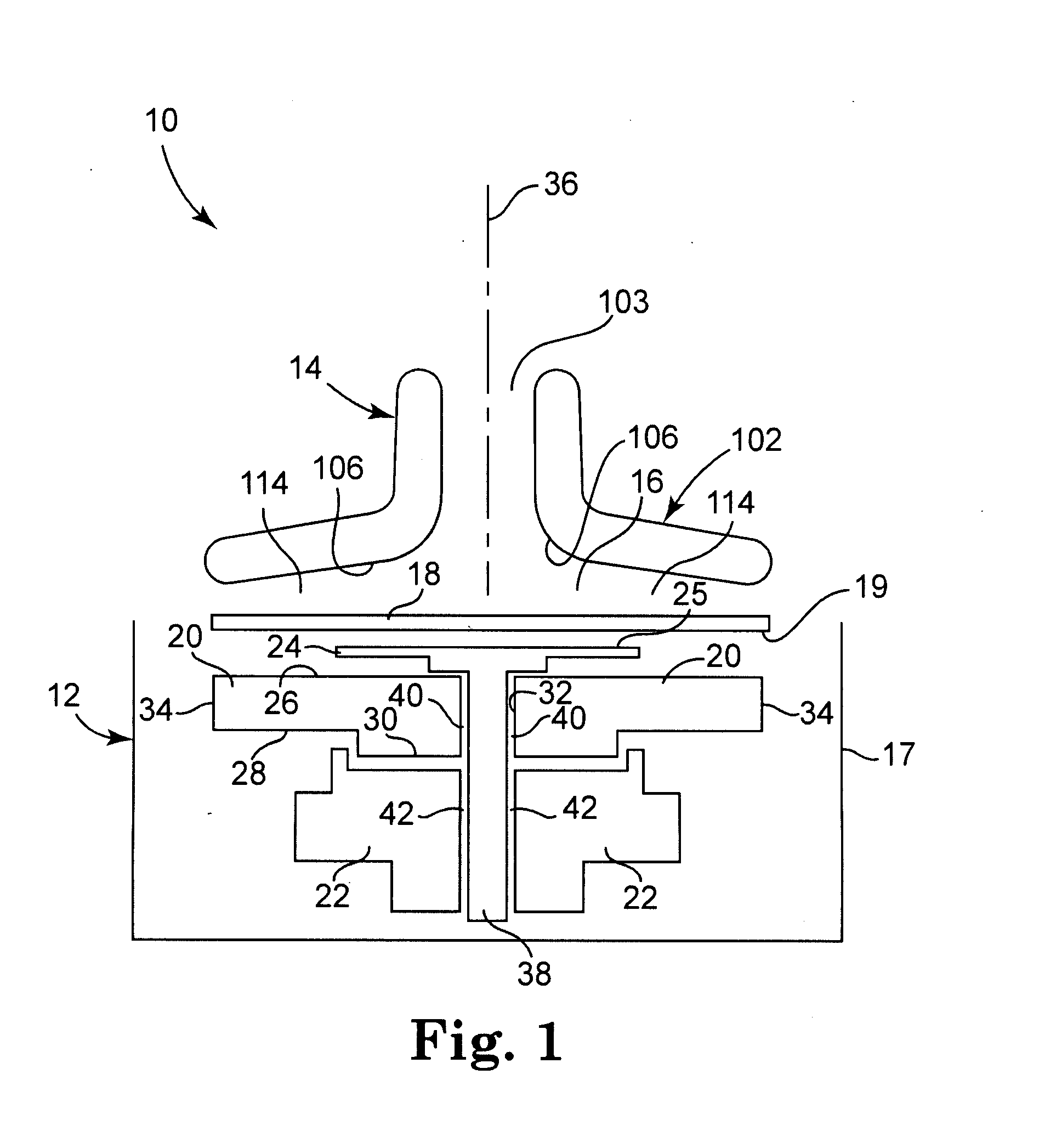 Barrier structure and nozzle device for use in tools used to process microelectronic workpieces with one or more treatment fluids