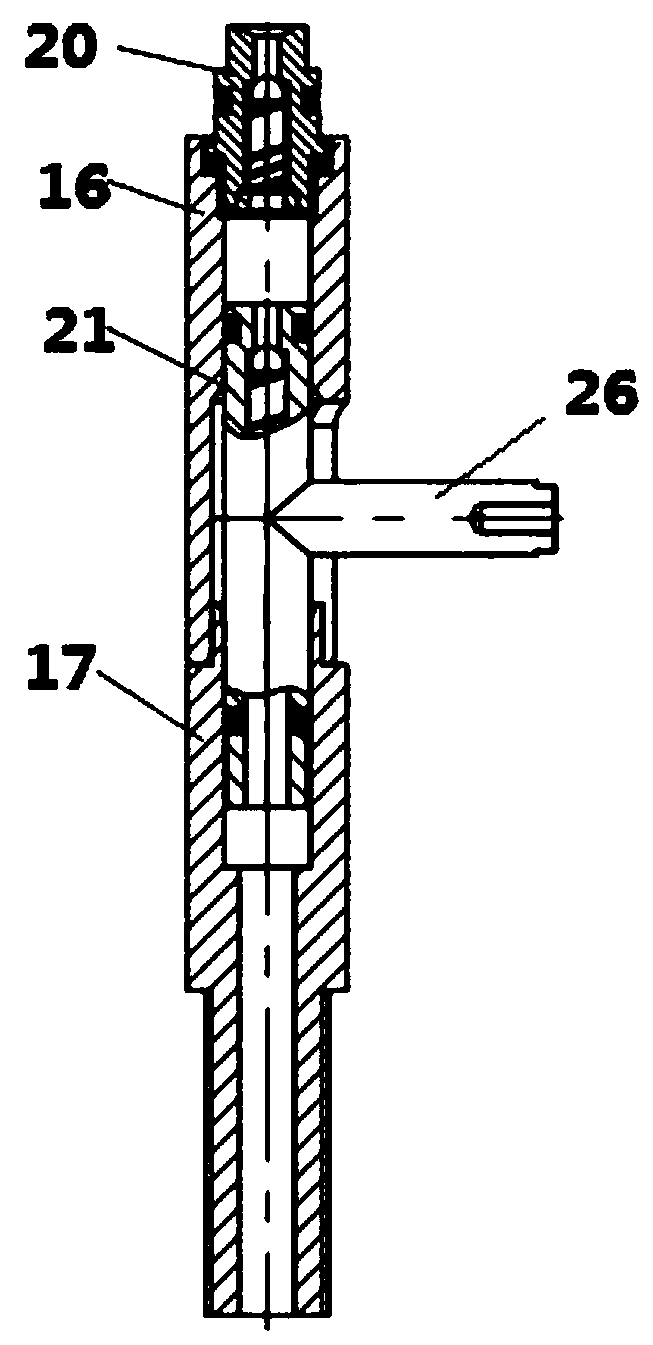 Plunger type grease injection device