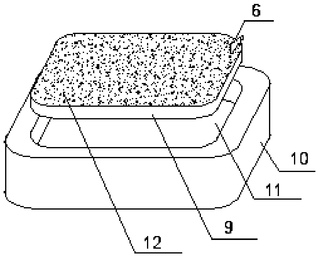 Intelligent antibacterial goose feather composite pillow