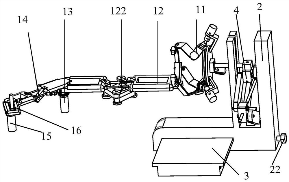 Upper limb rehabilitation mechanical arm and robot for patients with spinal cord injury