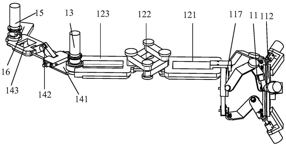 Upper limb rehabilitation mechanical arm and robot for patients with spinal cord injury