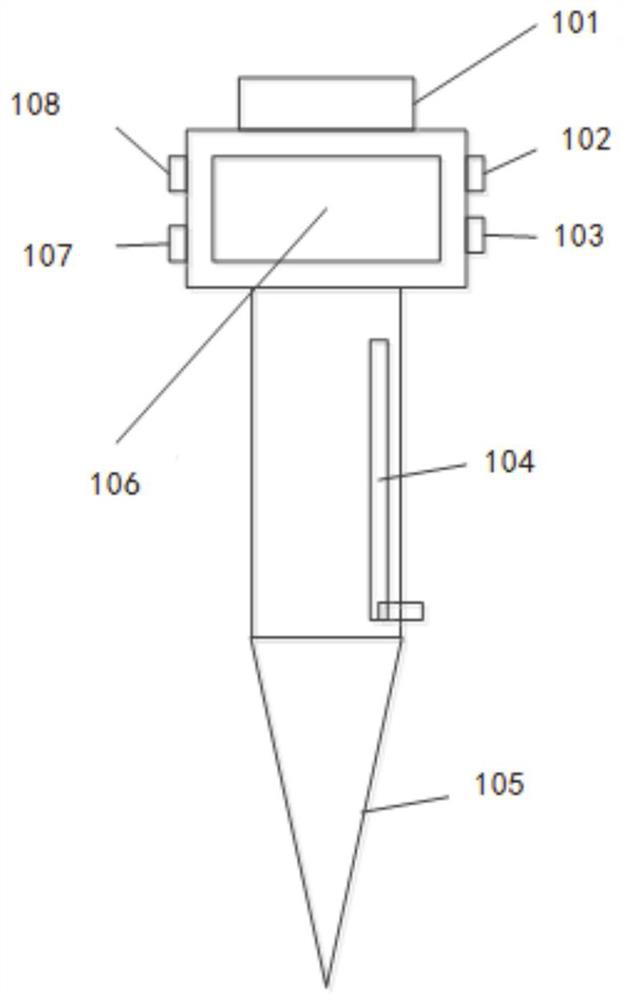 Drilling rock core logging auxiliary device and method