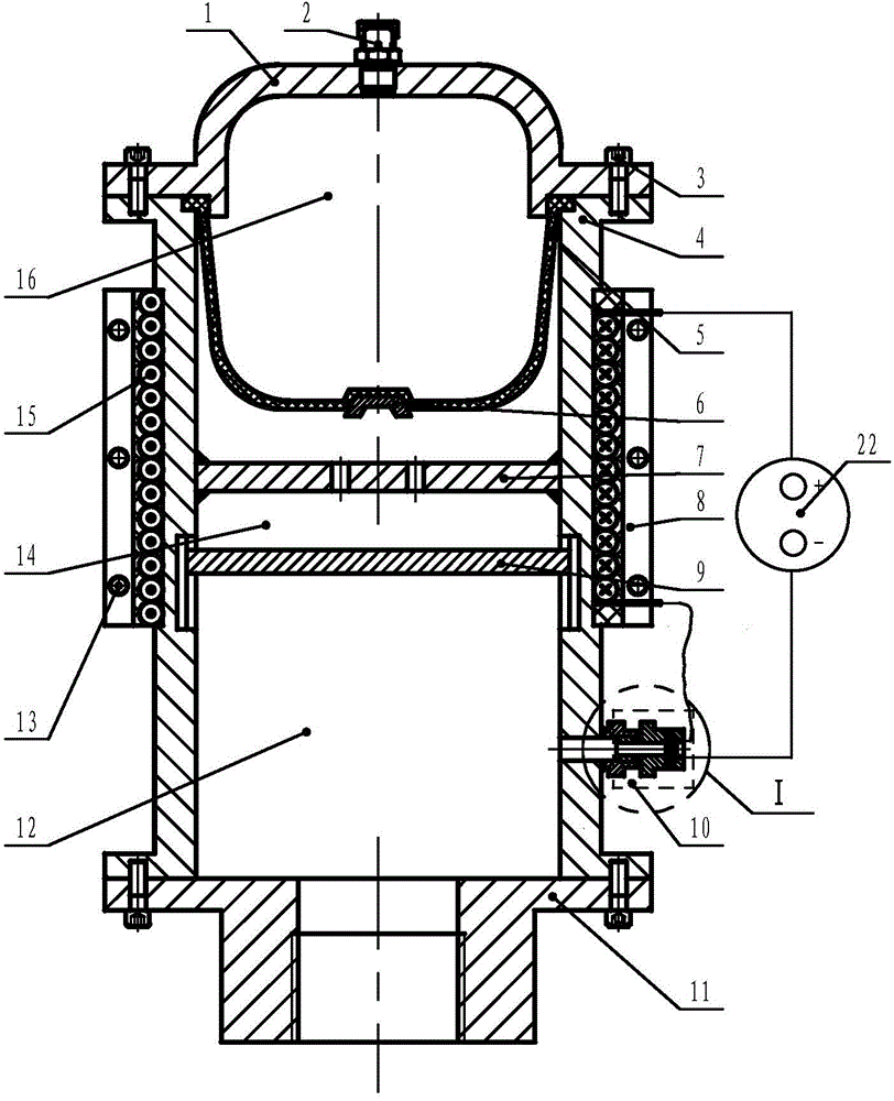 Piezoresistive pressure feedback semi-active broadband shock absorber