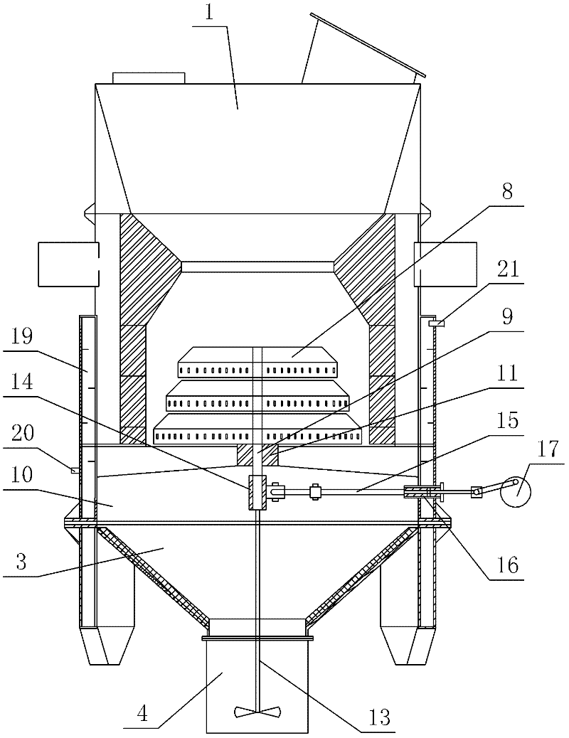 Combustion gas generator of biomass