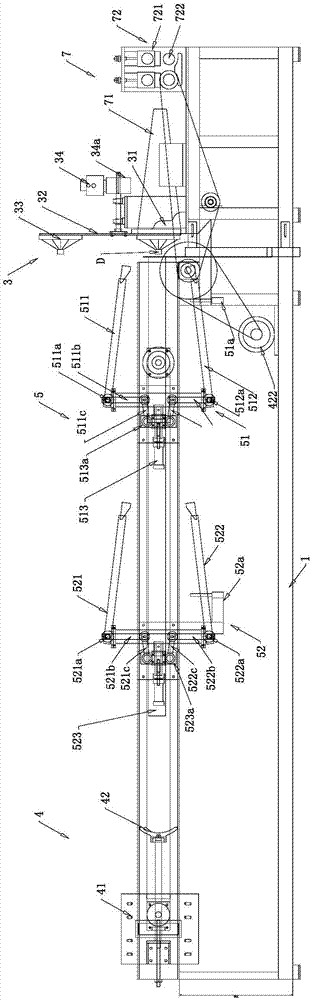 Automatic feeding fast centering continuous bamboo breaking equipment and bamboo breaking method