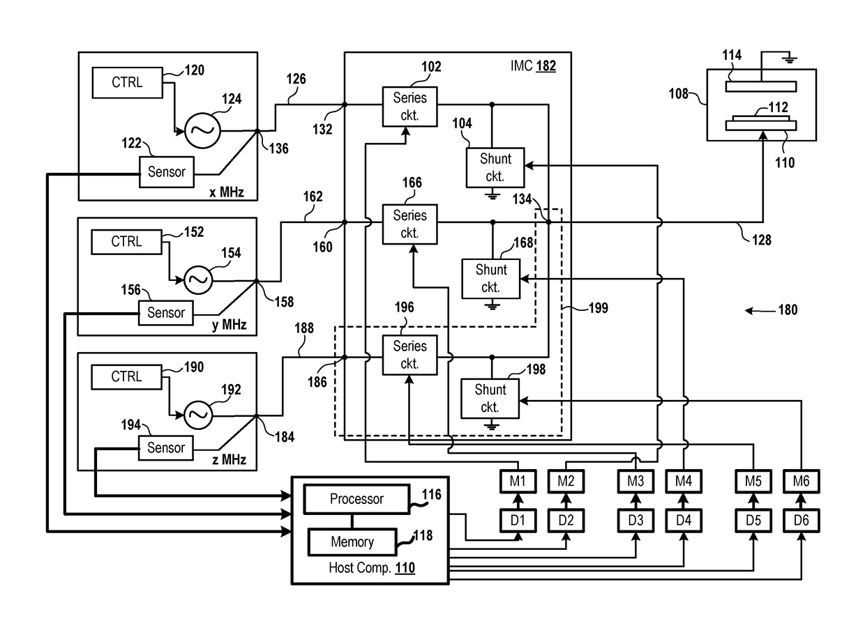 Systems and methods for tuning to reduce reflected power in multiple states