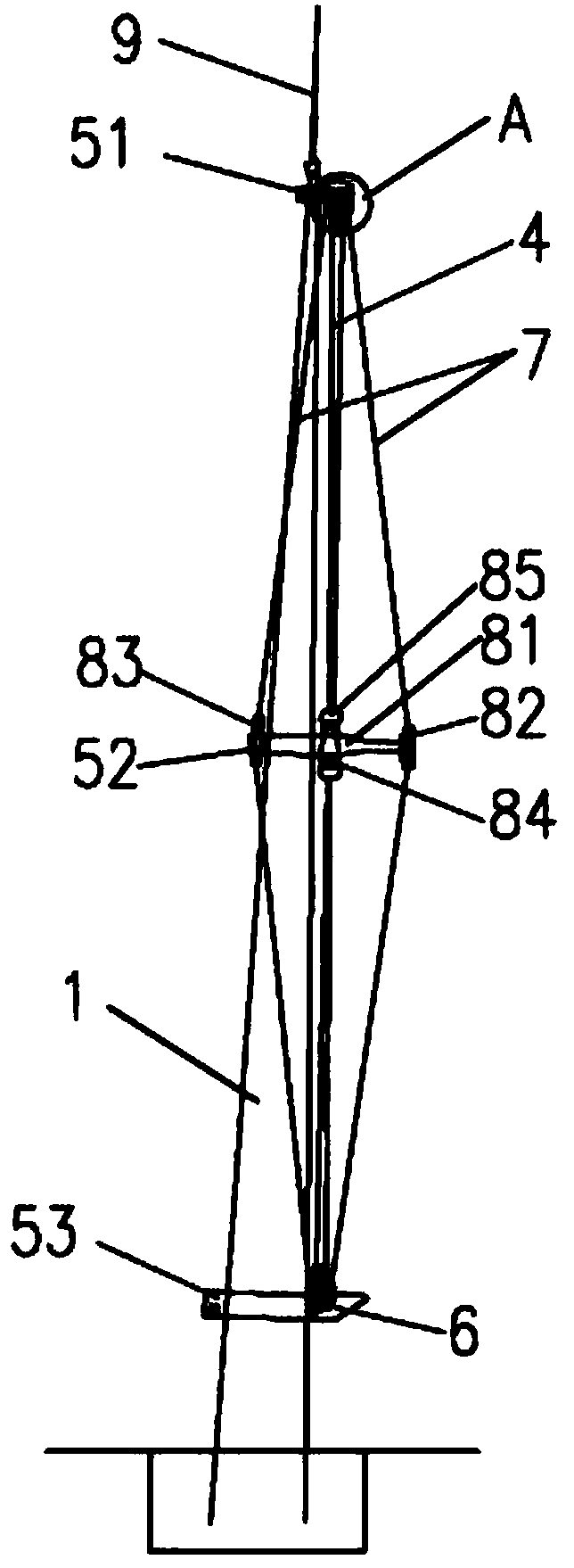 Energy-saving power generation device with combination of wind turbine and planetary gear eccentric lever magnetic energy gearbox