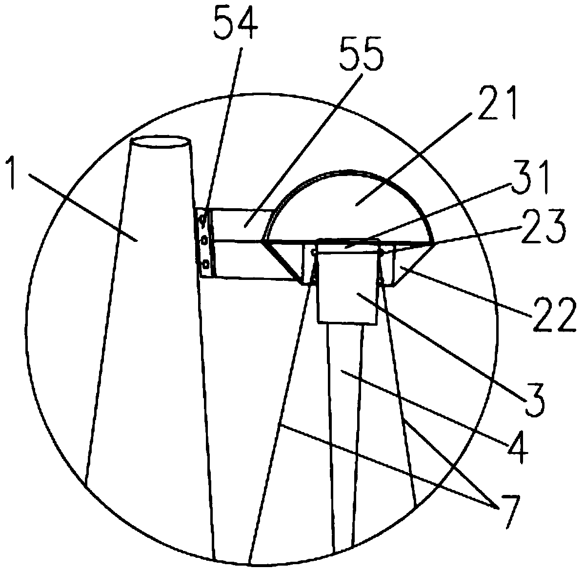 Energy-saving power generation device with combination of wind turbine and planetary gear eccentric lever magnetic energy gearbox