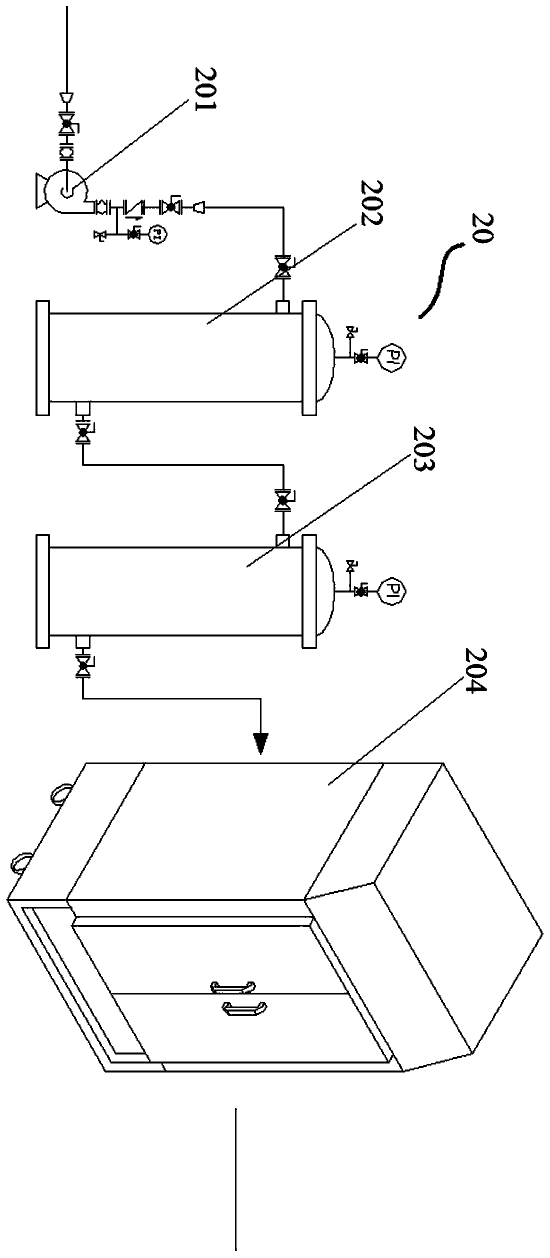 Zero-discharge recycling treatment process for wastewater and waste liquid on surface chemical treatment process line