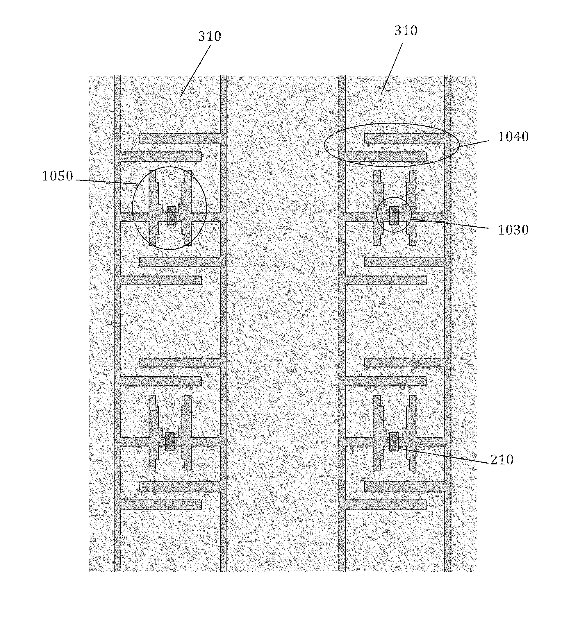 Stress relief for array-based electronic devices