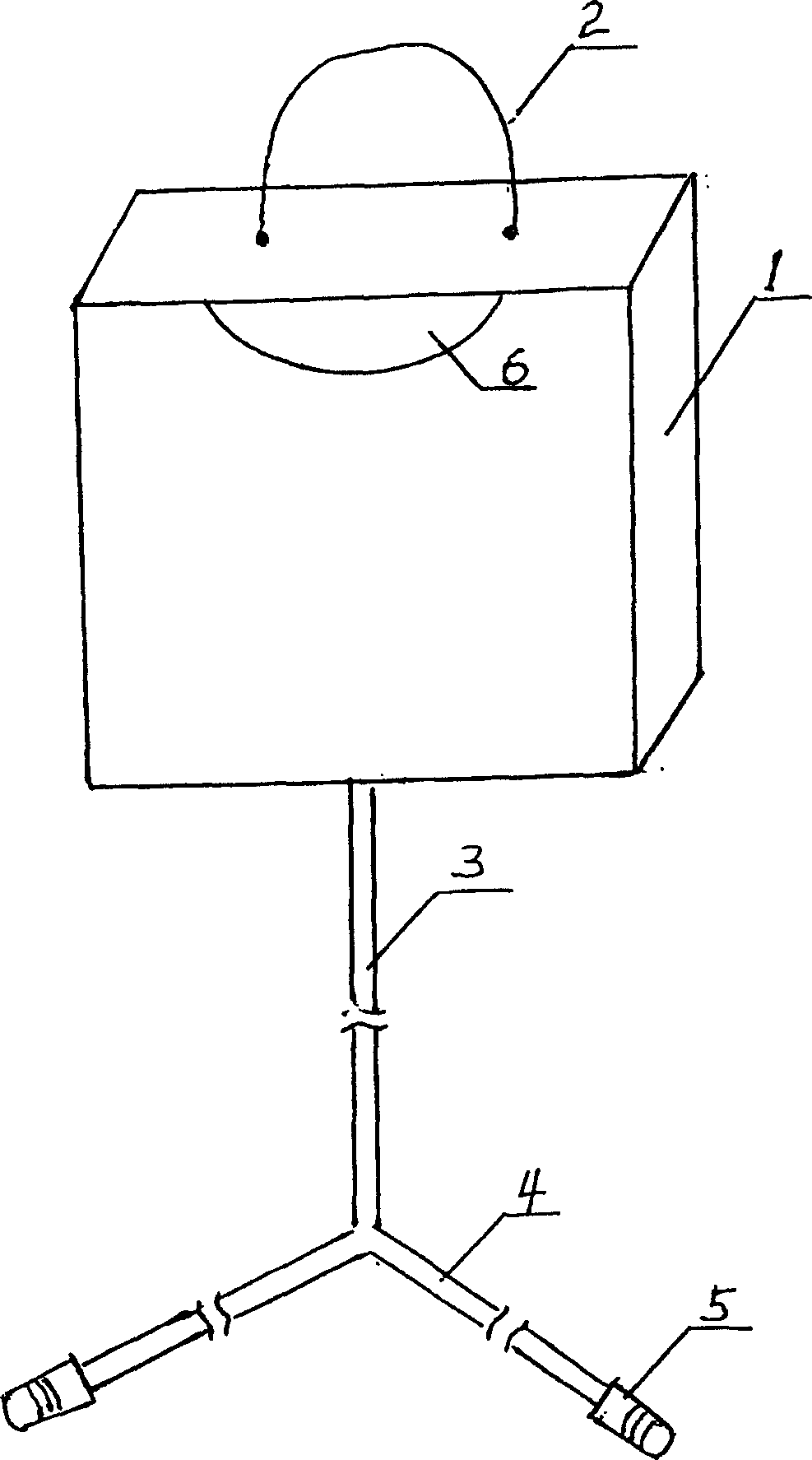 Long-acting compound nutrient injection for fruit tree and applying method