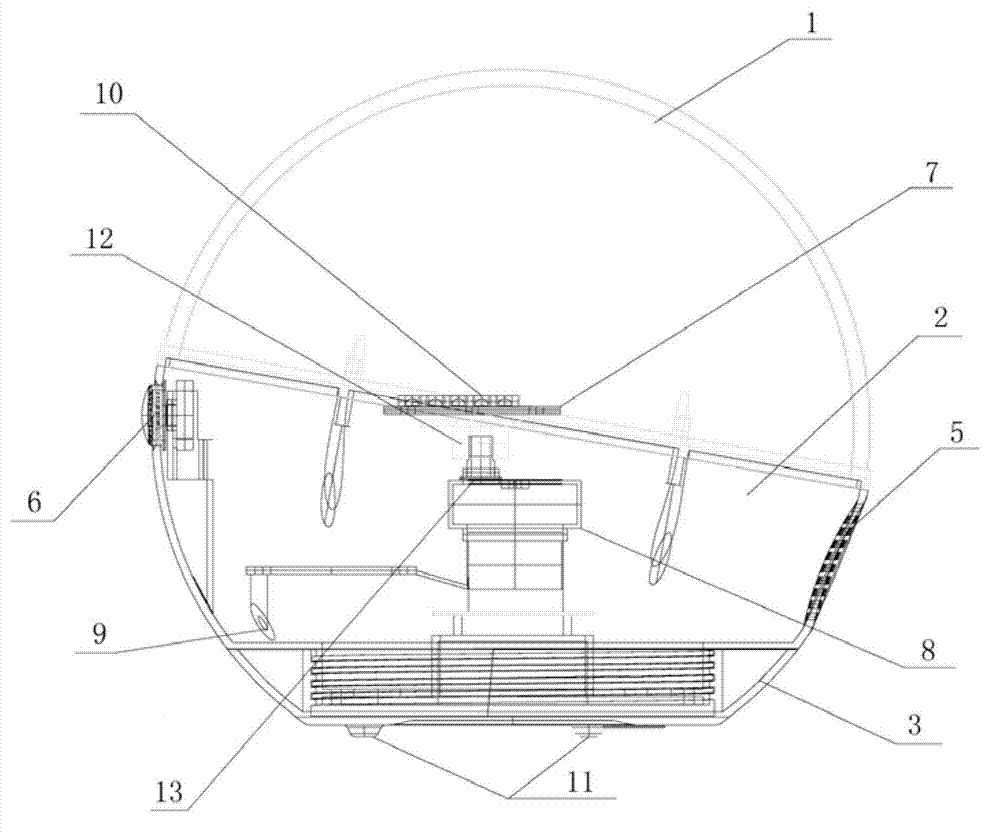 Outdoor stage lamp