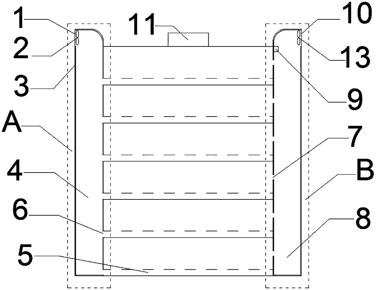 A cooling cabinet