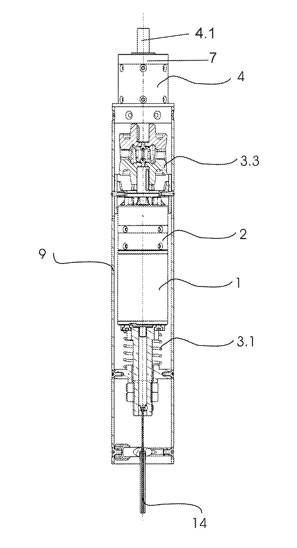 Drive system for pivotal and/or slidable doors or for entry and exit facilities with improved position acquisition