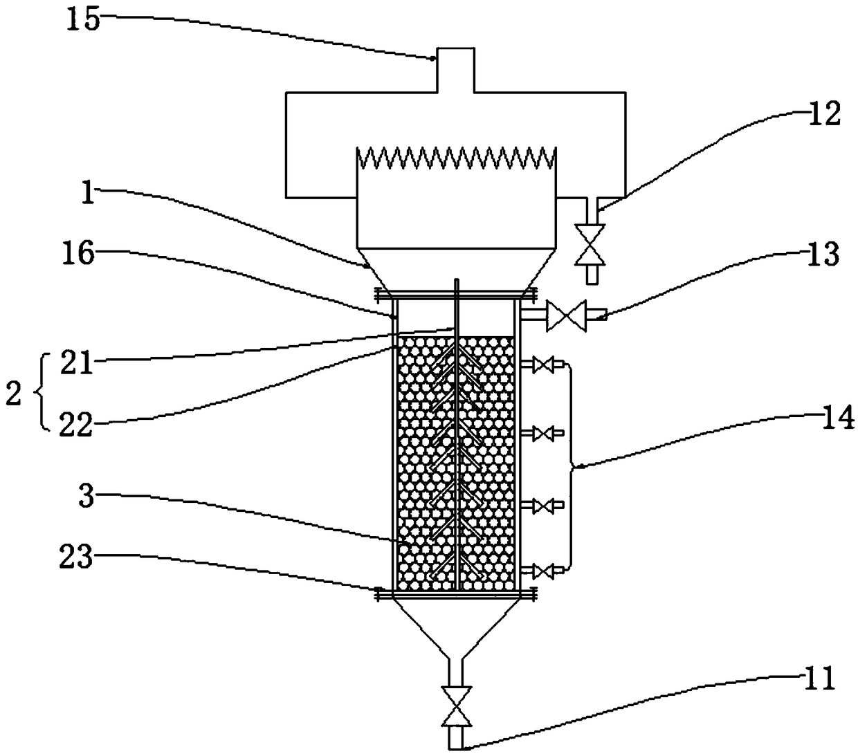 Method and device for electrochemical system coupled sulfur autotrophic denitrification