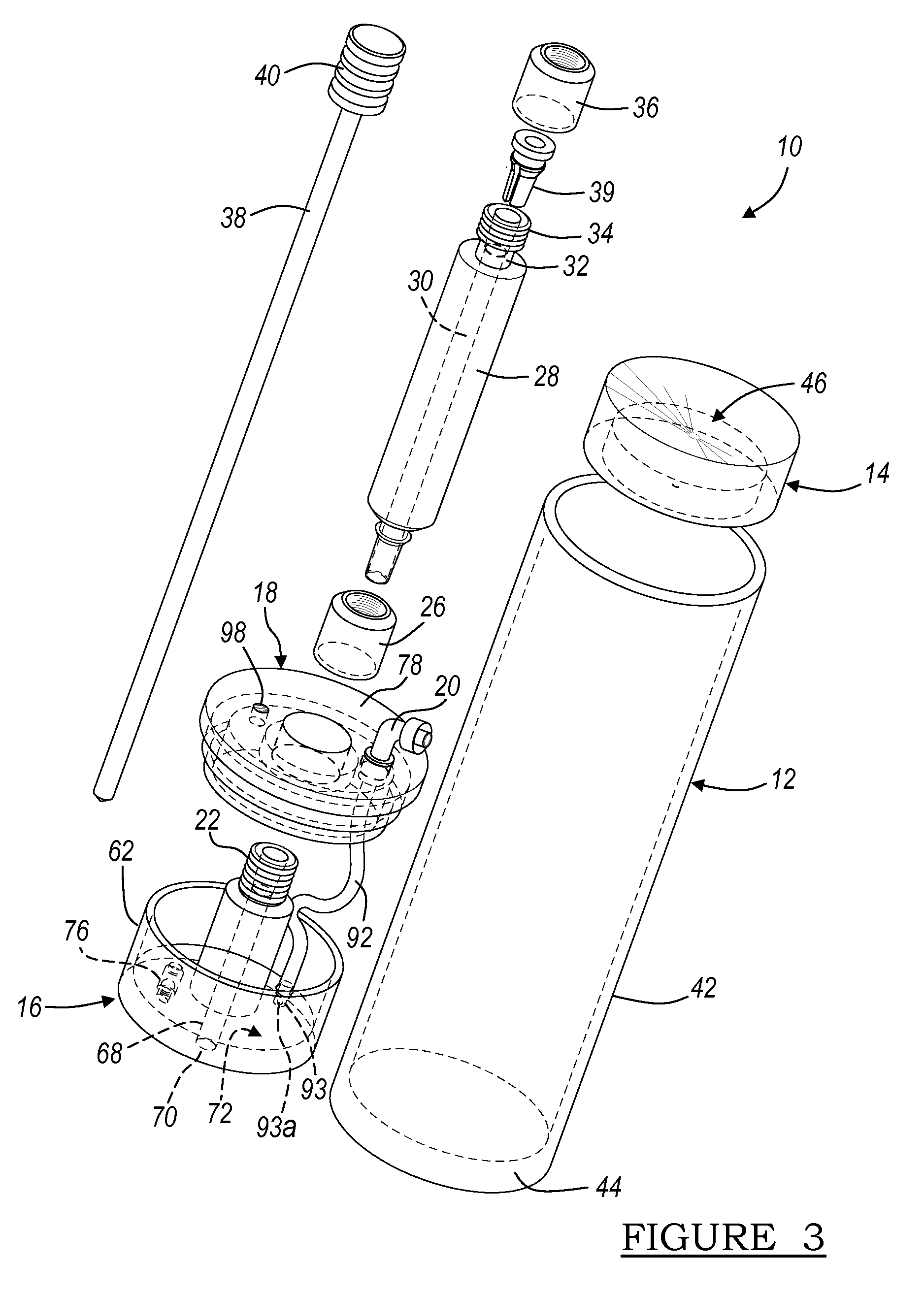 Apparatus And Method For Separating And Concentrating Fluids Containing Multiple Components