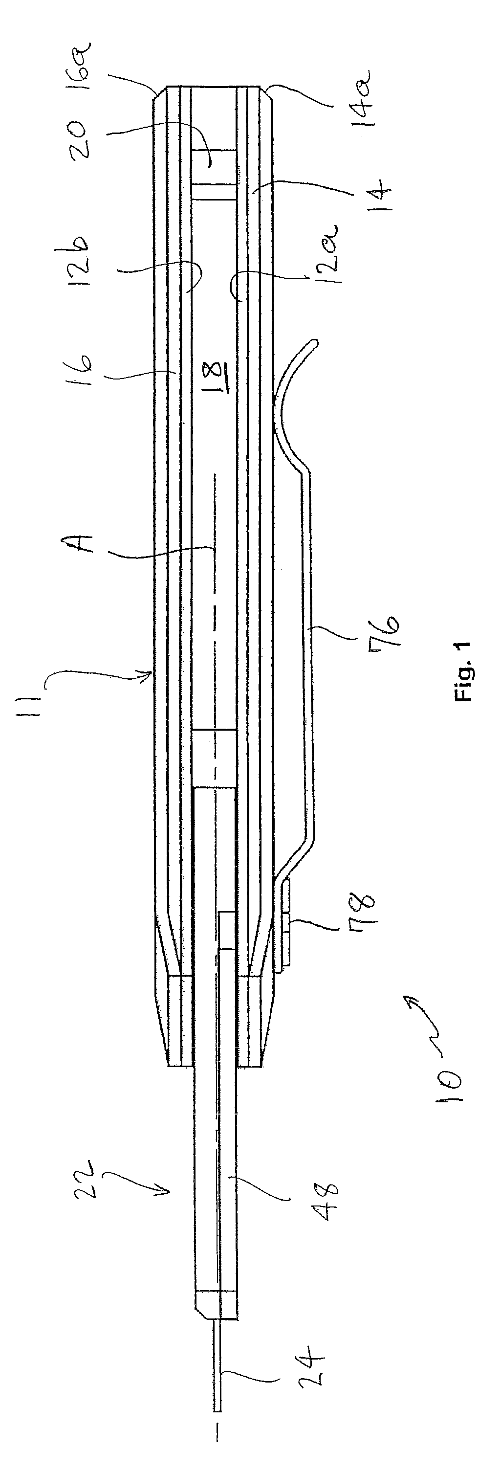 Retractable utility knife