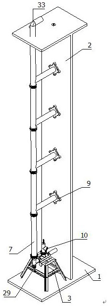 Outer wall confluence type building oil fume environment-friendly treatment device