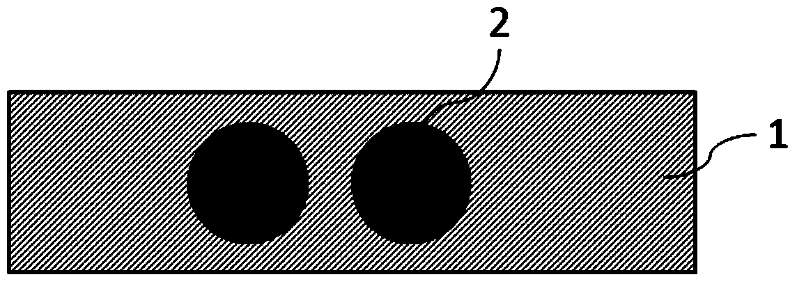 Substrate and process for mounting chip on substrate