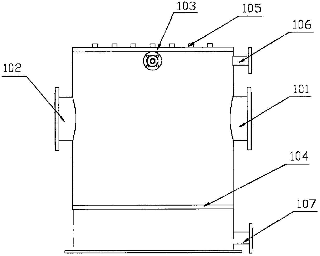 Adsorption-type deironing water-magnetizing anti-scaling device