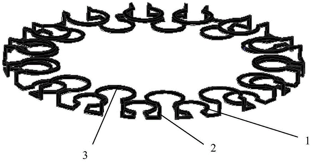 A double-layer encircling radio frequency coil for aging measurement of sheds of composite insulators