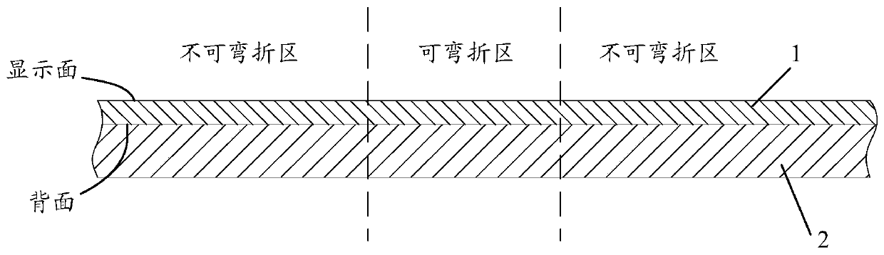 Supporting piece for foldable terminal device and foldable terminal device