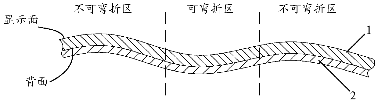 Supporting piece for foldable terminal device and foldable terminal device