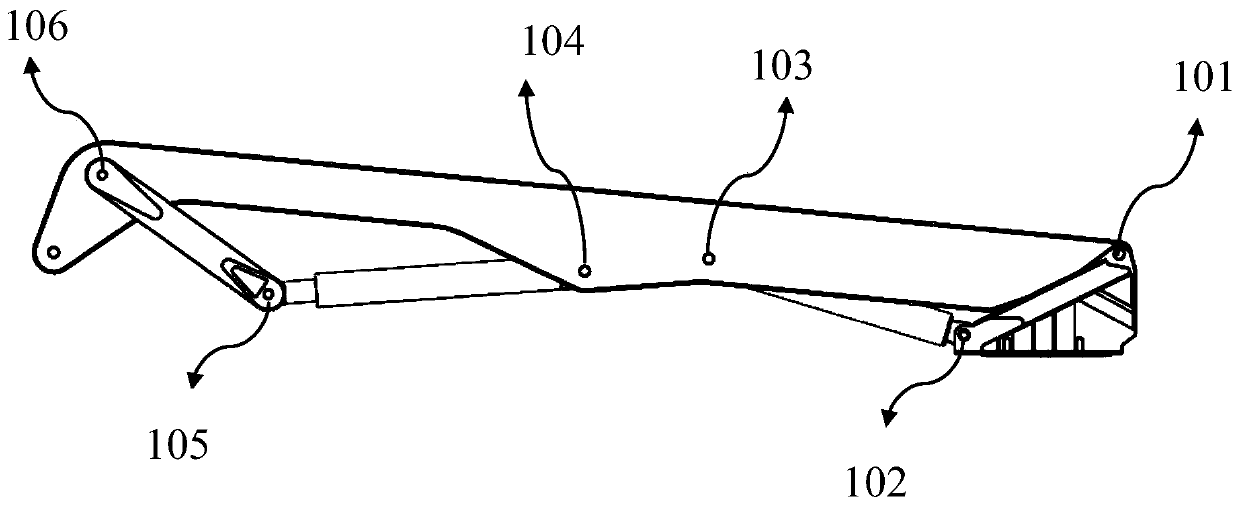 Pump truck first arm pin shaft press-fitting method and press-fitting platform