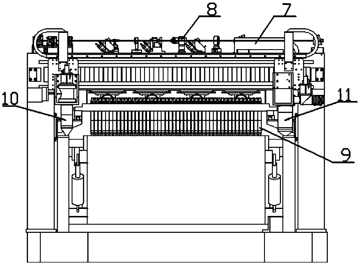 A kind of film punching machine and punching method