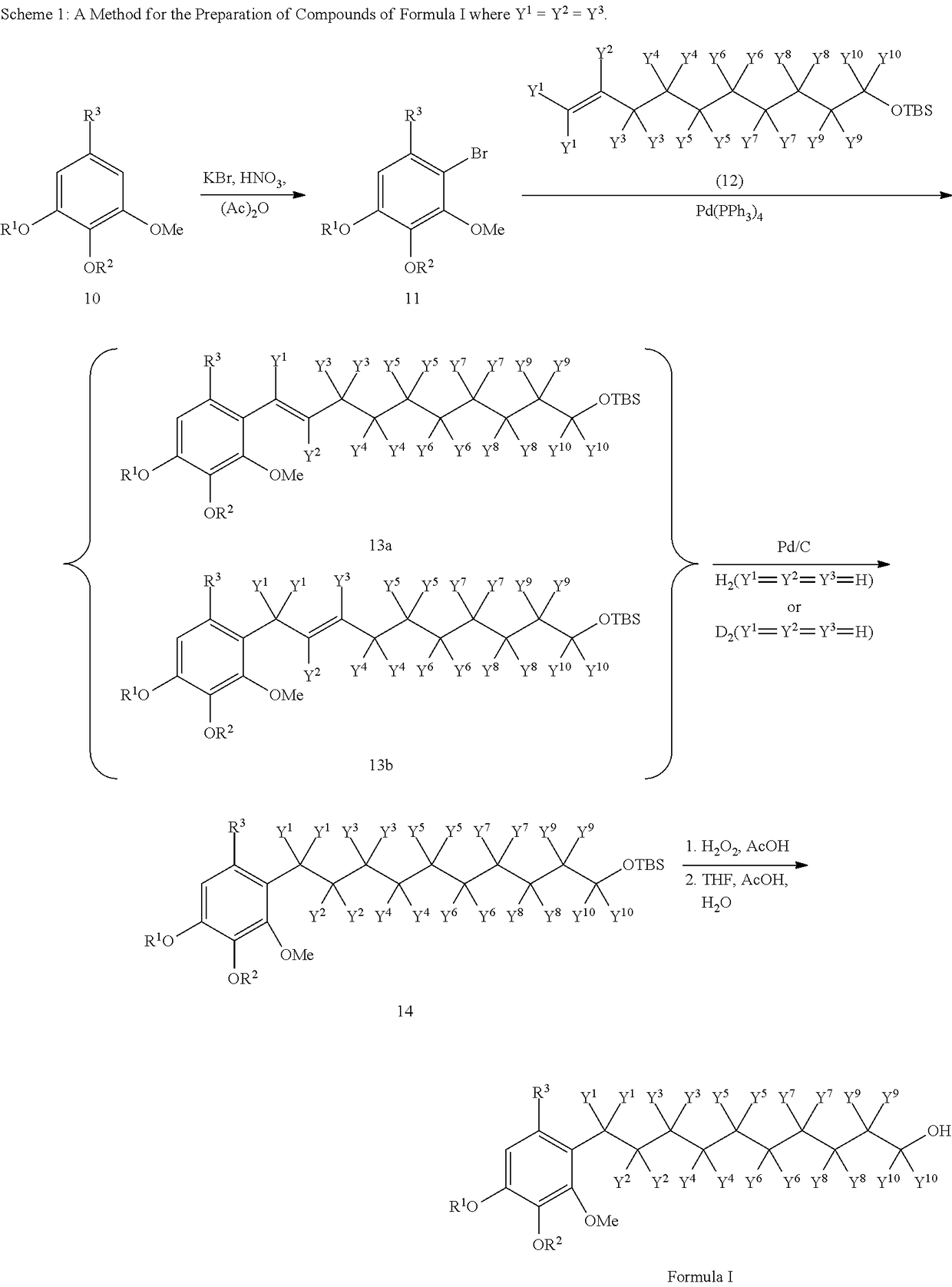 Deuterated idebenone