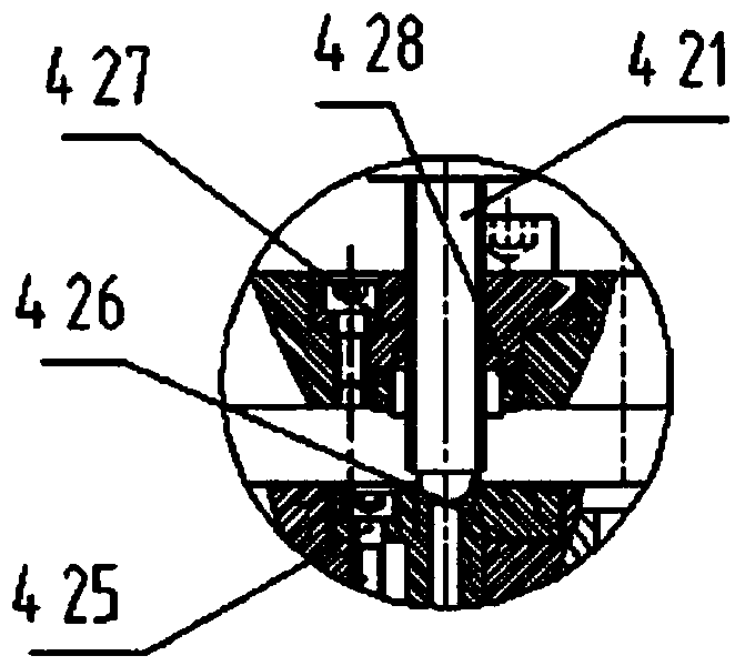 Light path precise adjusting and converting device in ultra-high vacuum test cavity