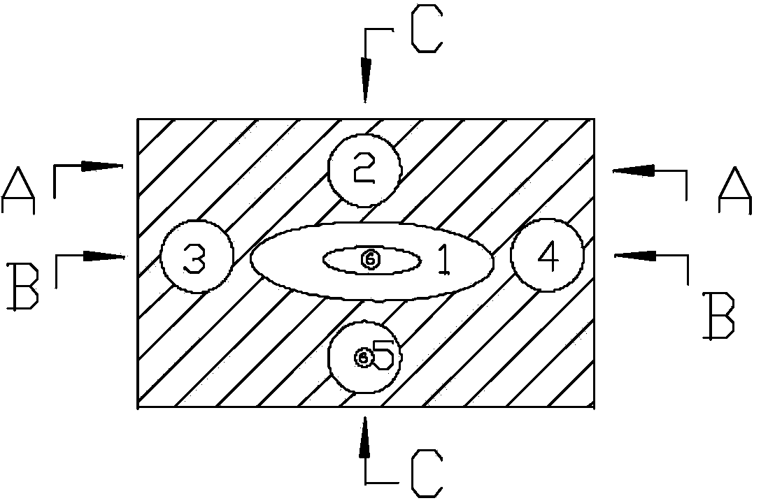 Spray nozzle brick for oxy-fuel combustion spray gun, manufacturing method and spray gun and melting furnace with spray nozzle brick