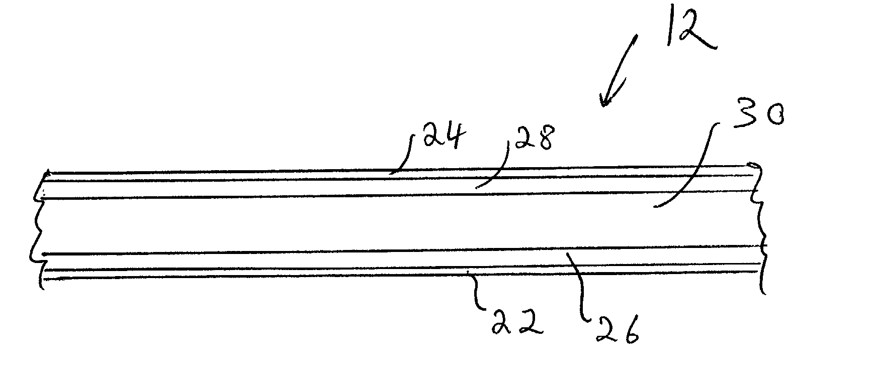 Dual-surface flexible magnetic tape