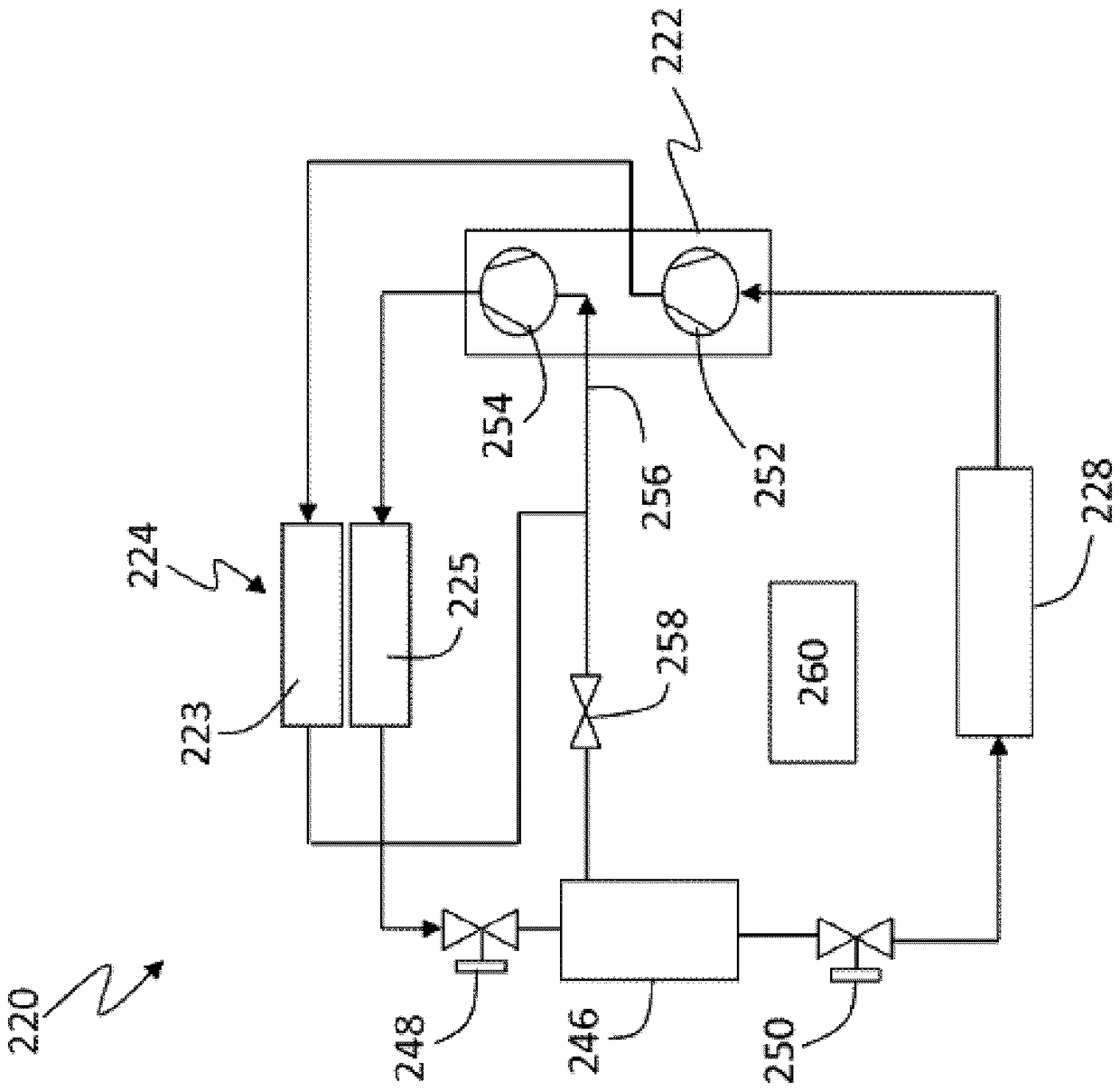 Economized device control for refrigeration system