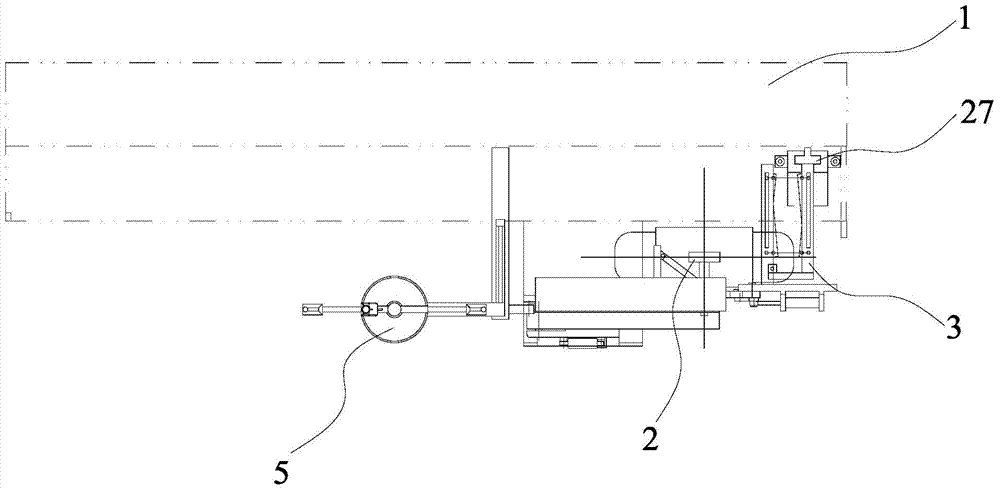 Automatic automobile spare tire replacement system