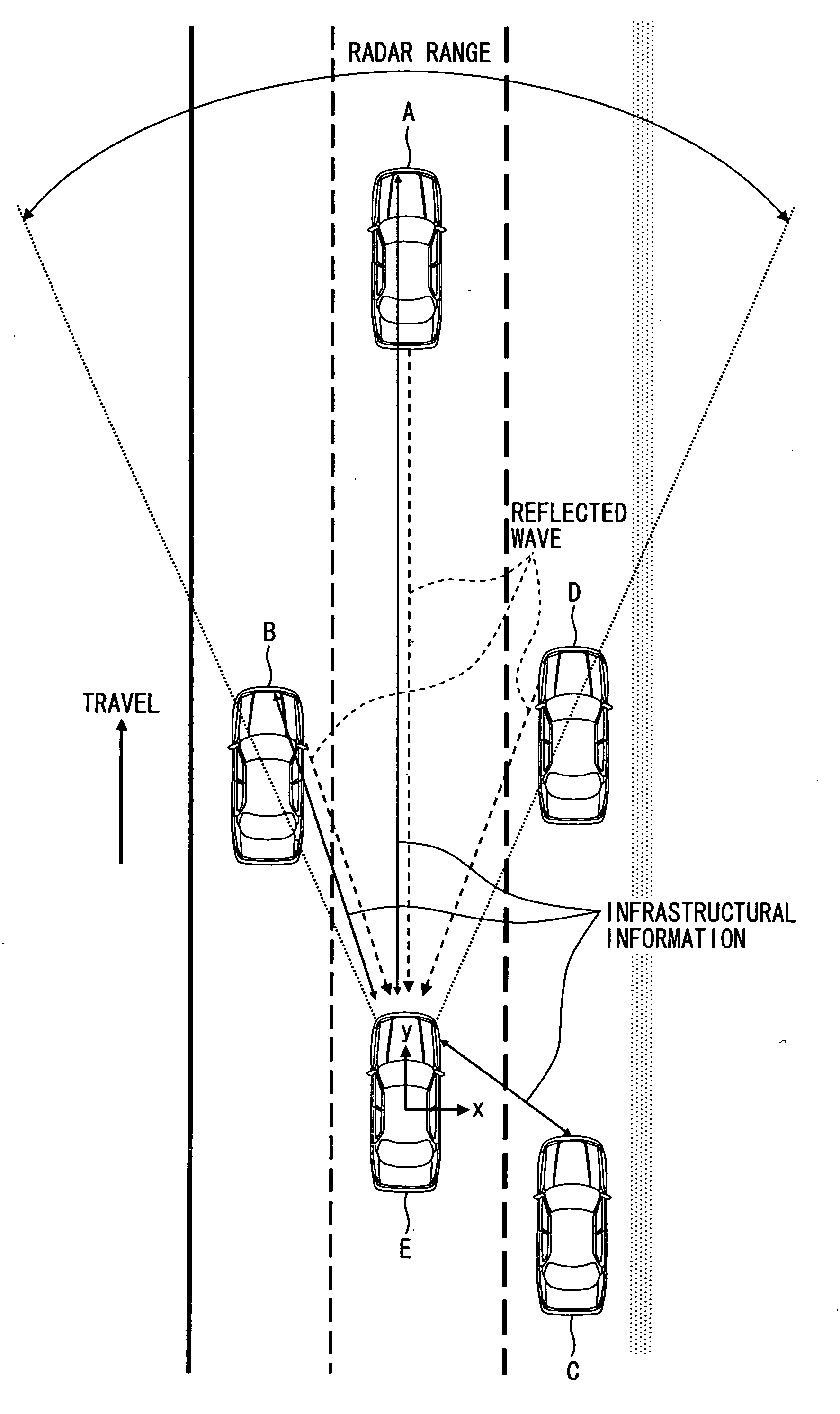 Recognition system for vehicle