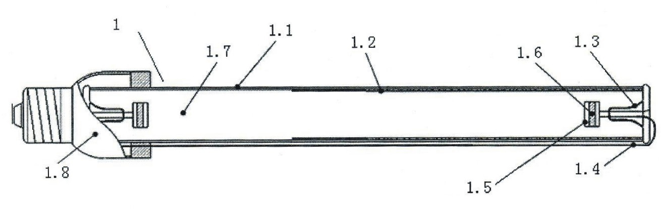 A double light source of insect killing lamp based on electrodeless lamp and LED